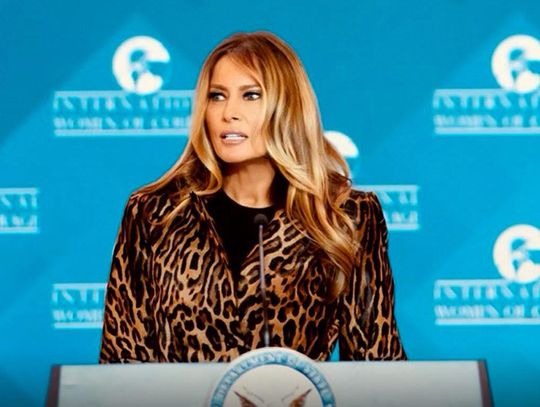 Melania Trump wezwała Amerykanów do jedności na tle wydarzeń w Minnesocie