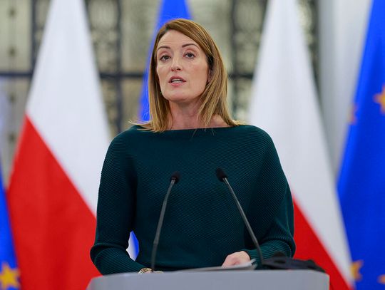 Metsola w odniesieniu do słów Trumpa: "Unia nie zamierza nikogo wyrolować"