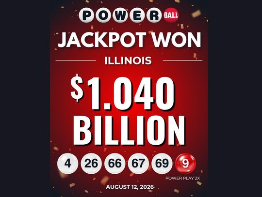 Miliard dolarów w Powerball padł w Illinois