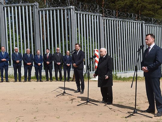 Minister Błaszczak: Czwarte pytanie w referendum - Czy popierasz likwidację bariery na granicy Rzeczypospolitej Polskiej z Republiką Białorusi?