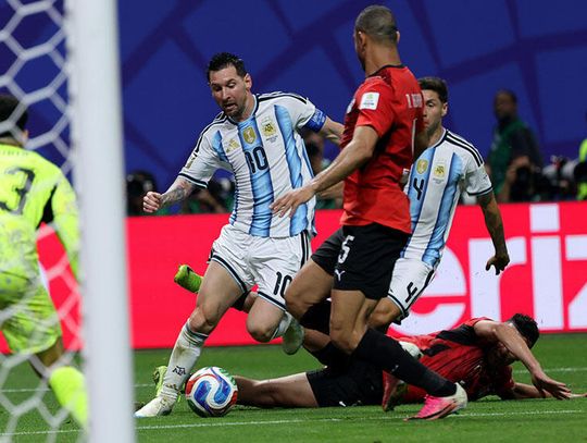 MŚ 2026 - Argentyna w ćwierćfinale po wygranej z Egiptem 3:2