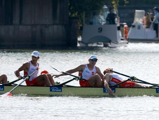 MŚ w wioślarstwie - brązowy medal polskiej czwórki podwójnej
