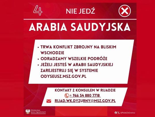 MSZ: dodatkowa infolinia dla Polaków, którzy utknęli na Bliskim Wschodzie