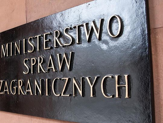 MSZ skierowało notę do Ambasady USA w Warszawie ws. wjazdu Z. Ziobry do Stanów Zjednoczonych