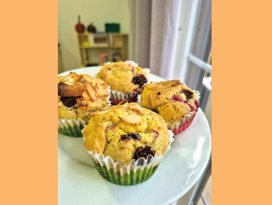 Muffiny ze stewią bez cukru