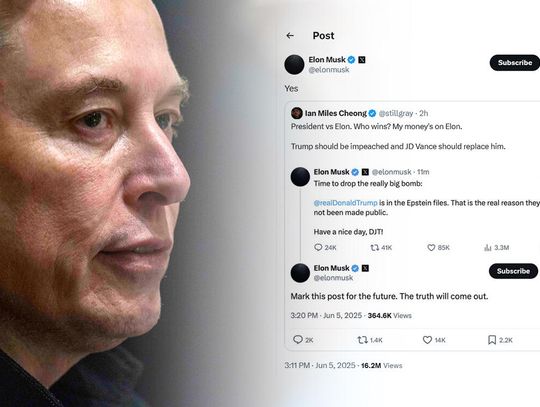 Musk opowiedział się za impeachmentem Trumpa