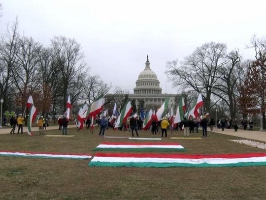 Na Kapitolu w Waszyngtonie akcja przeciwko wojnie z Iranem; aresztowano 66 uczestników