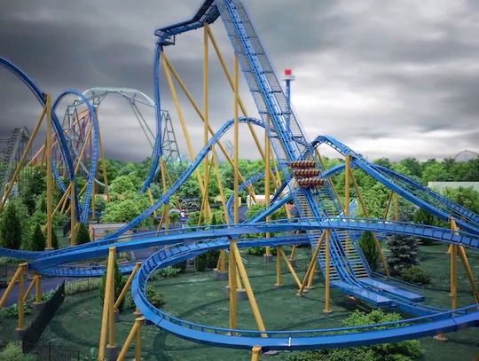 „Najbardziej stromy rollercoaster świata” ma powstać w Six Flags Great America (WIDEO)