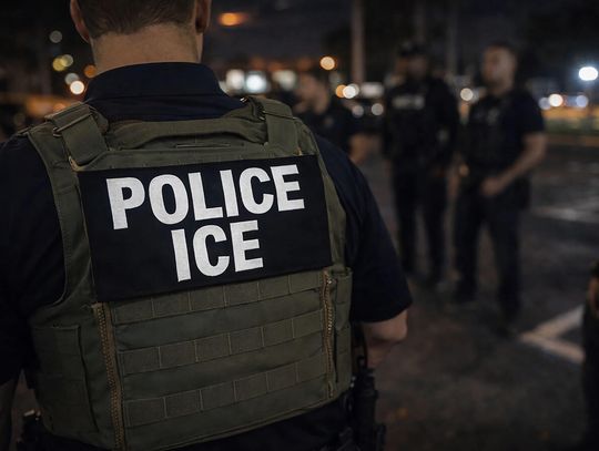 Nakaz aresztowania agenta ICE za wycelowanie broni w pasażerów auta