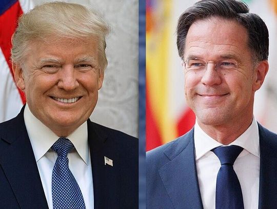 NATO: Trump i Rutte rozmawiali o zadaniach Sojuszu