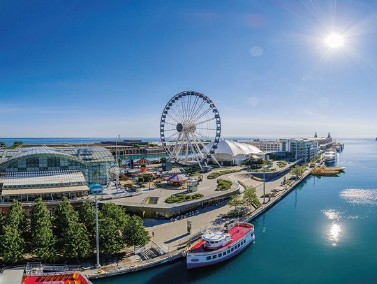 Navy Pier zamknięte. Pora na… narty!