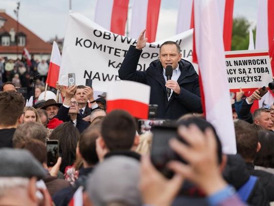 Nawrocki w Białymstoku: skończę z podziałem na Polskę A i B