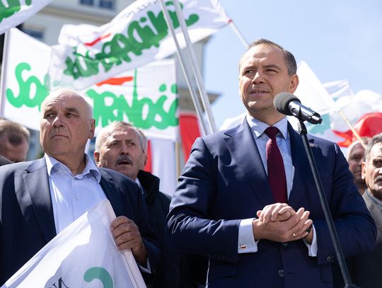 Nawrocki z poparciem NSZZ Rolników Indywidualnych "Solidarność"