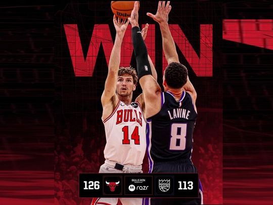 NBA - trwa zwycięska passa Bulls
