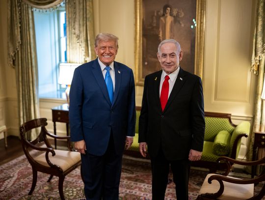 Netanjahu: nominowałem Trumpa do pokojowego Nobla