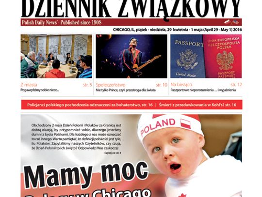 Nie przegap wydania weekendowego "Dziennika Związkowego"