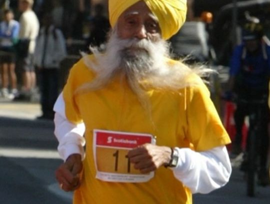 Nie żyje Fauja Singh, uważany za najstarszego maratończyka na świecie