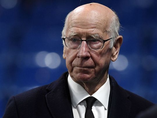 Nie żyje legendarny angielski piłkarz Bobby Charlton, mistrz świata z 1966 roku