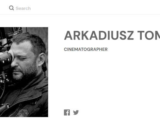 Nie żyje operator filmowy Arkadiusz Tomiak