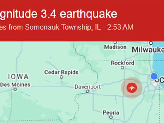 Niewielkie trzęsienie ziemi w Illinois, wstrząsy odczuli mieszkańcy powiatu DeKalb