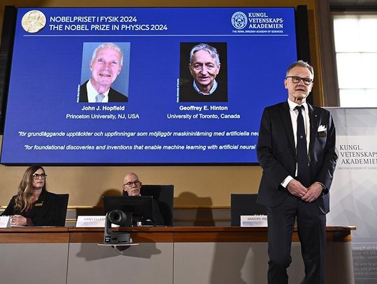 Nobel z fizyki za prace, dzięki którym rozwija się sztuczna inteligencja