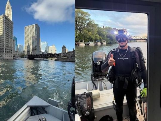 Nurkowie szukają aut zatopionych w rzece Chicago – odkryto ponad 90 wraków