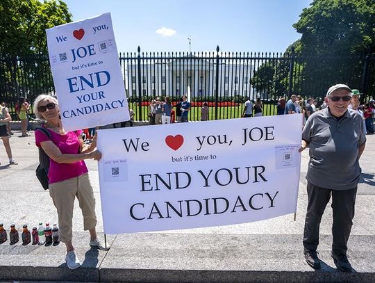 "NYT": Biden przyznał, że może nie uratować swojej kandydatury