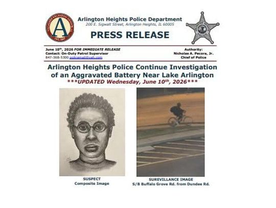 Opublikowano wizerunek podejrzanego o atak na 18-latkę w Arlington Heights