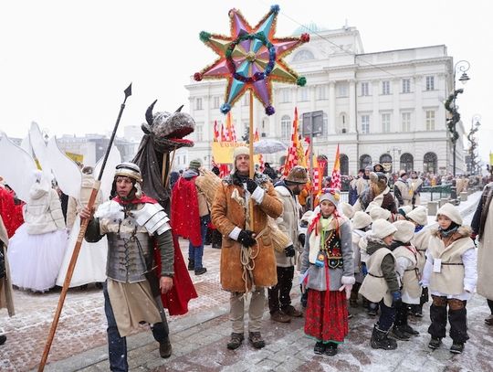 Orszak Trzech Króli przeszedł ulicami Warszawy