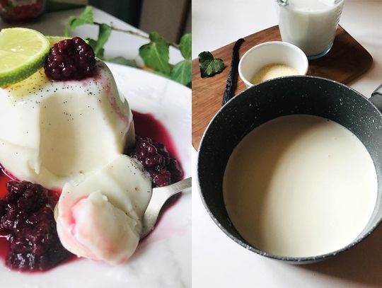 Panna cotta waniliowa