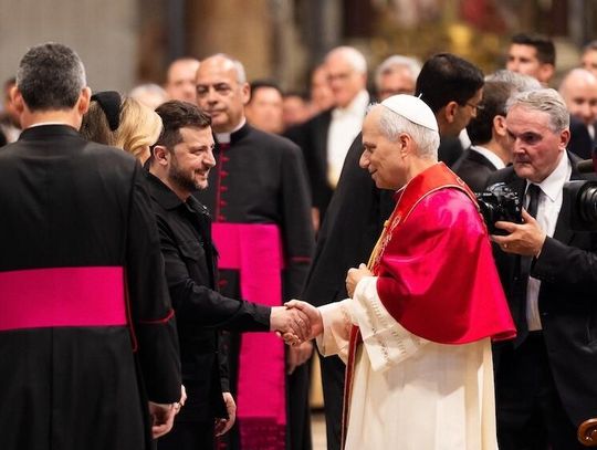 Papież Leon XIV spotka się z Wołodymyrem Zełenskim