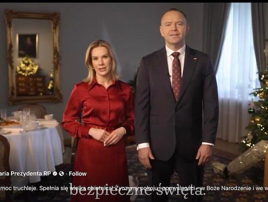Para Prezydencka złożyła życzenia z okazji Świąt Bożego Narodzenia Para Prezydencka złożyła życzenia z okazji Świąt Bożego Narodzenia