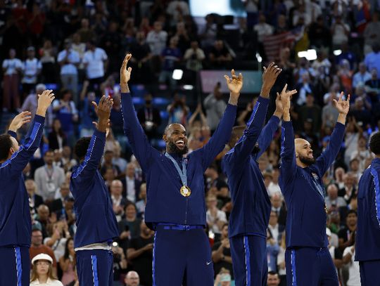 Paryż/koszykówka - LeBron James: to mój najpiękniejszy medal