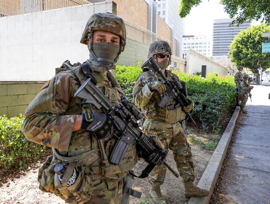 Pentagon wycofał 2 tys. żołnierzy Gwardii Narodowej z misji w Los Angeles