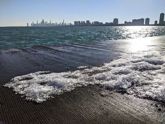 Pierwsza połowa zimy w Chicago – jedną z najcieplejszych