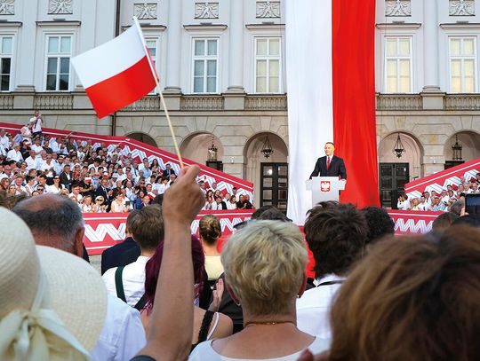 Pierwsza rocznica zaprzysiężenia na prezydenta RP Karola Nawrockiego