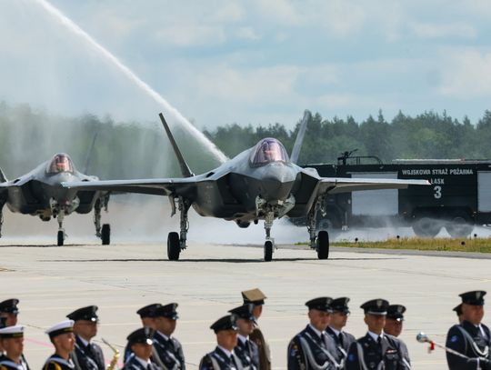 Pierwsze F-35 oficjalnie przyjęte do polskich Sił Powietrznych
