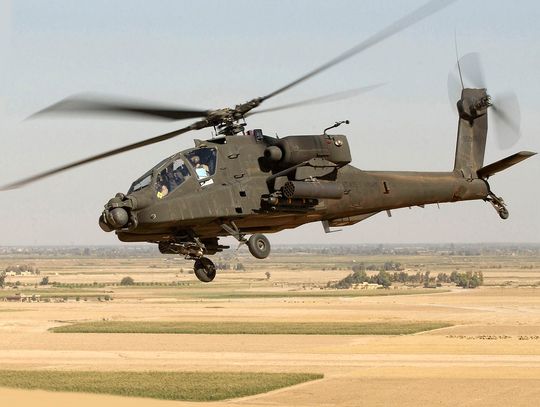 Pierwsze śmigłowce Apache w Polsce; posłużą przede wszystkim do szkolenia