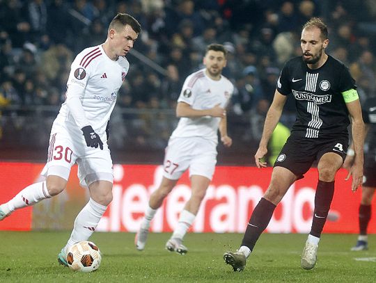 Piłkarska LE - Sturm Graz - Raków Częstochowa 0:1. Historyczne zwycięstwo mistrza Polski