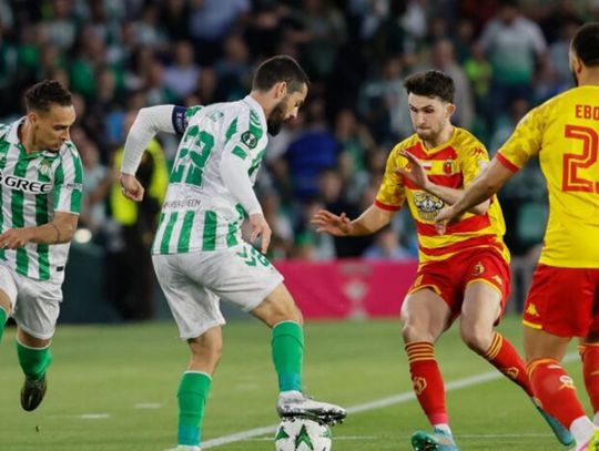 Piłkarska LK - Betis - Jagiellonia 2:0. Bez szans w Sewilli