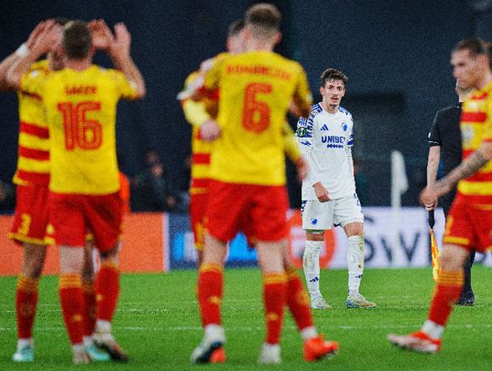 Piłkarska LK - FC Kopenhaga - Jagiellonia Białystok 1:2. Gol w ostatniej minucie