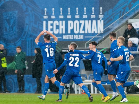 Piłkarska LK - Lech - Djurgardens IF 2:0. Bliżej ćwierćfinału