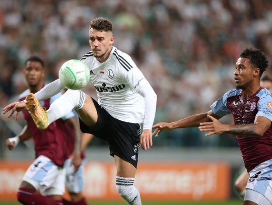 Piłkarska LK - Legia Warszawa - Aston Villa 3:2. Dwie bramki Muciego