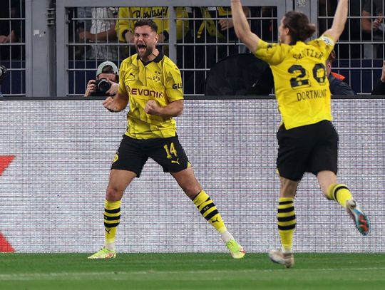 Piłkarska LM - Borussia Dortmund - Paris Saint-Germain 1:0. Przesądził jeden gol