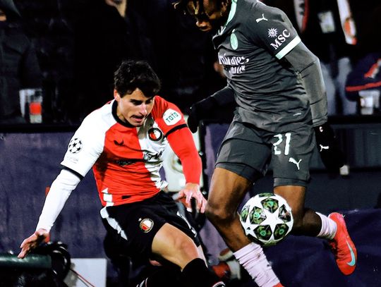 Piłkarska LM - Feyenoord Modera pokonał Milan, porażka Monaco Majeckiego