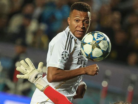 Piłkarska LM - pewne zwycięstwo Realu w Kazachstanie, hat-trick Mbappe