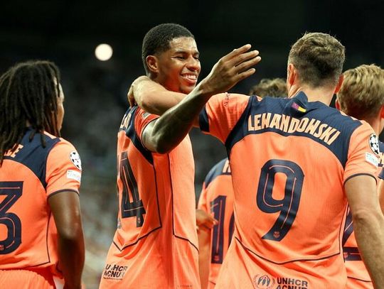 Piłkarska LM - wygrana Barcelony w Newcastle, Eintracht na prowadzeniu