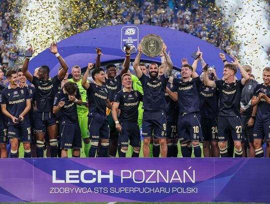 Piłkarski Superpuchar - trofeum dla Lecha Poznań