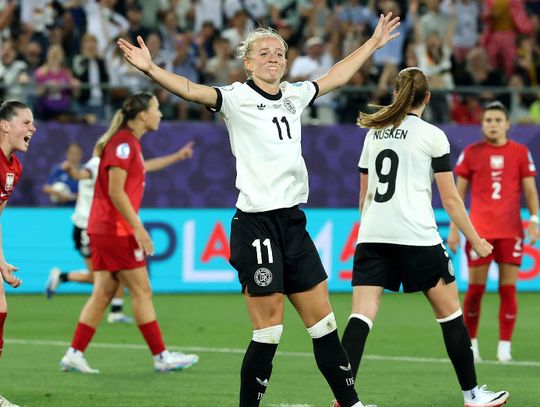 Piłkarskie ME kobiet - Polska - Niemcy 0:2. Niespodzianki nie było