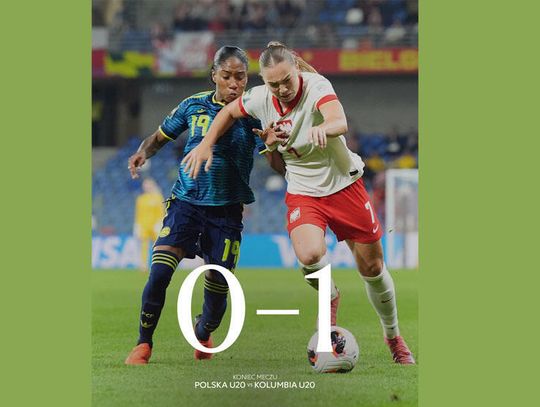 Piłkarskie MŚ U-20 kobiet - Polska - Kolumbia 0:1, Polki odpadły z turnieju